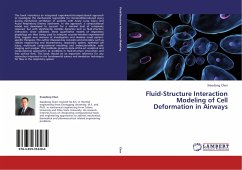 Cover Fluid-Structure Interaction Modeling of Cell Deformation in Airways