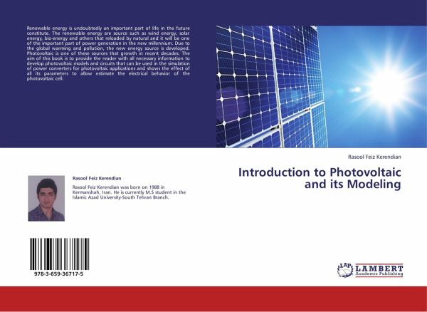 Introduction to Photovoltaic and its Modeling Introduction to Photovoltaic and its Modeling