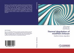 Thermal degrdation of modified chitosan - El-Sonbati, Adel; Diab, Moustafa; El-Bindary, Ashraf