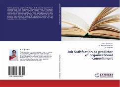 Job Satisfaction as predictor of organizational commitment - Kanchana, P. Na.; Balasubramanian, M.; Sivakami, N.