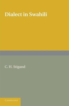 Dialect in Swahili - Stigand, C. H.