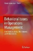Behavioral Issues in Operations Management (eBook, PDF)