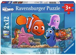 Image of 2er Set Puzzle, je 12 Teile, 26x18 cm, Disney Finding Nemo
