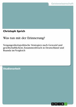 Was tun mit der Erinnerung? (eBook, PDF) - Sprich, Christoph