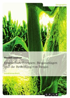 Erneuerbare Energien: Biogasanlagen und die Bedeutung von Biogas (eBook, PDF) - Leutner, Harald