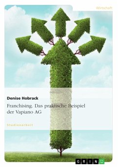 Franchising. Das praktische Beispiel der Vapiano AG (eBook, ePUB) - Hobrack, Denise