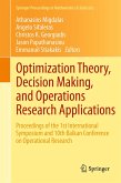 Optimization Theory, Decision Making, and Operations Research Applications (eBook, PDF)