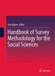 Handbook of Survey Methodology for the... - Bild 1
