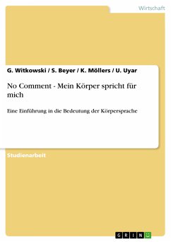 No Comment - Mein Körper spricht für mich (eBook, PDF) - Witkowski, G.; Beyer, S.; Möllers, K.; Uyar, U.