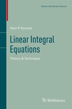 Linear Integral Equations (eBook, PDF) - Kanwal, Ram P.