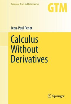Calculus Without Derivatives (eBook, PDF) - Penot, Jean-Paul