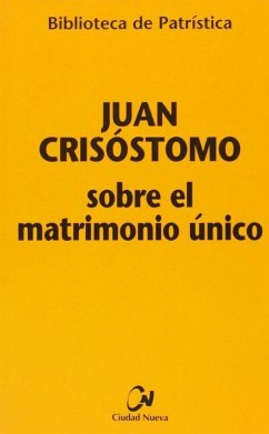 Sobre el matrimonio único Cover Sobre el matrimonio único