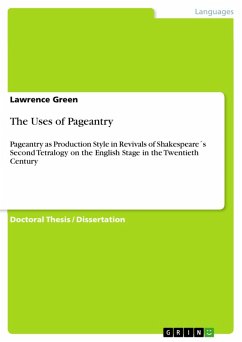The Uses of Pageantry (eBook, PDF)