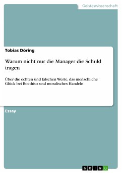 Warum nicht nur die Manager die Schuld tragen (eBook, PDF)