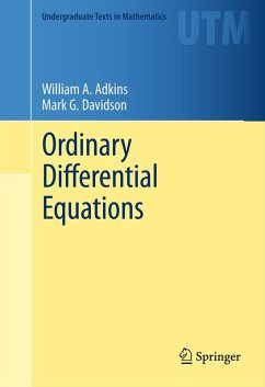 Ordinary Differential Equations (eBook, PDF) - Adkins, William A.; Davidson, Mark G.