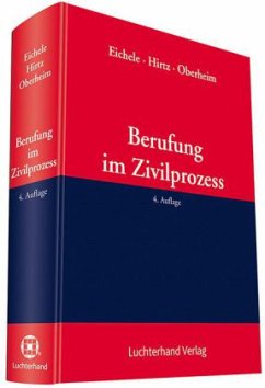 Cover Berufung im Zivilprozess