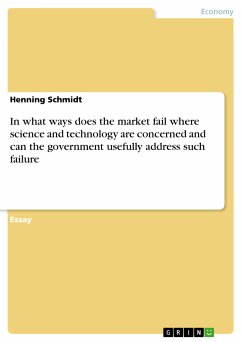 In what ways does the market fail where science and technology are concerned and can the government usefully address such failure (eBook, PDF) - Schmidt, Henning