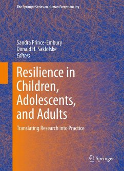 Resilience in Children, Adolescents, and Adults (eBook, PDF)