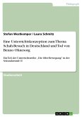 Eine Unterrichtskonzeption zum Thema Schah-Besuch in Deutschland und Tod von Benno Ohnesorg (eBook, ePUB)