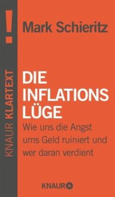 Die Inflationslüge - Schieritz, Mark