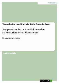 Kooperatives Lernen im Rahmen des schülerorientierten Unterrichts (eBook, ePUB)