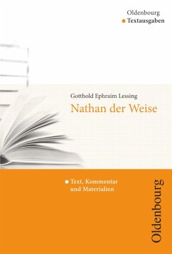 Nathan der Weise. Textausgabe - Lessing, Gotthold Ephraim