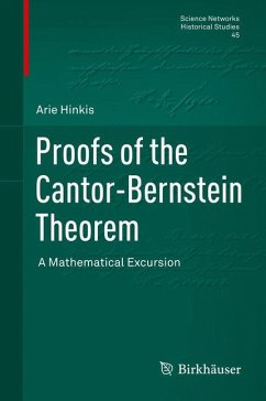 Proofs of the Cantor-Bernstein Theorem (eBook, PDF) - Hinkis, Arie