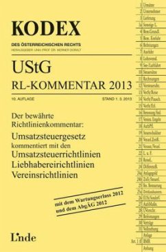 Cover UStG, RL-Kommentar 2013 (f. Österreich)