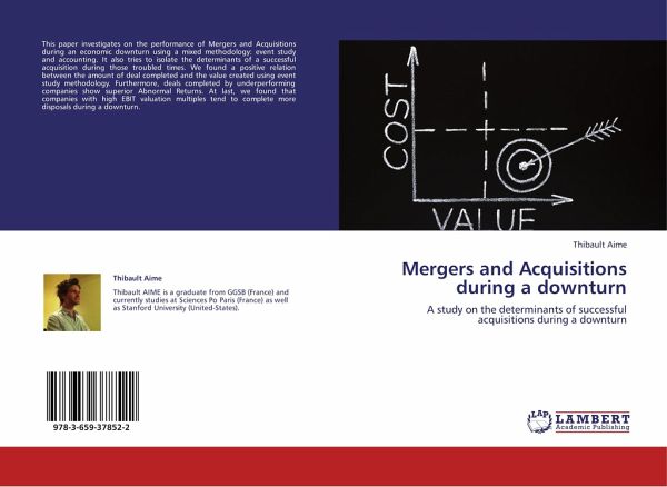 Mergers and Acquisitions during a downturn