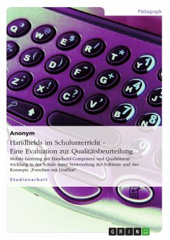 Handhelds im Schulunterricht - Eine Evaluation zur Qualitätsbeurteilung (eBook, PDF)