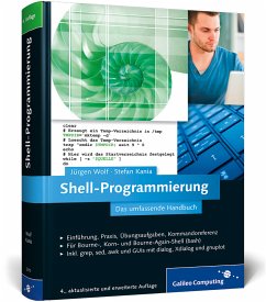 Shell-Programmierung, m. DVD-ROM - Wolf, Jürgen; Kania, Stefan