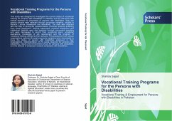 Vocational Training Programs for the Persons with Disabilities - Sajjad, Shahida