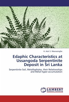 Edaphic Characteristics at Ussangoda Serpentinite Deposit in Sri Lanka