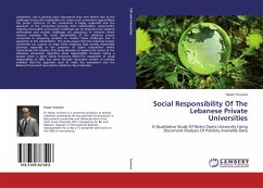 Social Responsibility Of The Lebanese Private Universities - Youness, Hasan