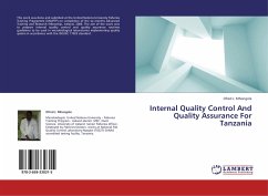 Internal Quality Control And Quality Assurance For Tanzania - Mhongole, Ofred J.