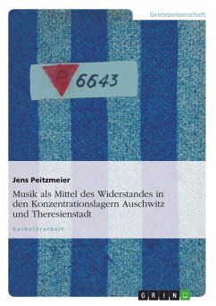 Musik als Mittel des Widerstandes in den Konzentrationslagern Auschwitz und Theresienstadt (eBook, PDF)