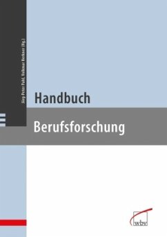 Cover Handbuch Berufsforschung