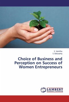 Choice of Business and Perception on Success of Women Entrepreneurs - Vanitha, S.; Balusamy, S.