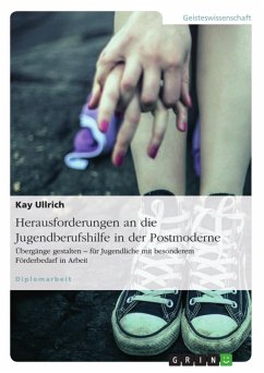 Übergänge gestalten - Jugendliche mit besonderem Förderbedarf in Arbeit - Herausforderungen an die Jugendberufshilfe in der Postmoderne (eBook, PDF) - Ullrich, Kay