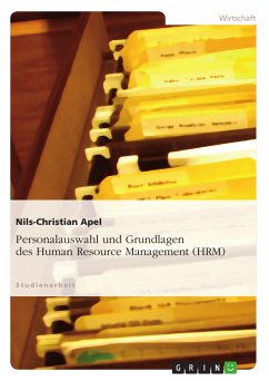 Personalauswahl und Grundlagen des Human Resource Management (HRM) (eBook, PDF)