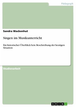 Singen im Musikunterricht (eBook, PDF) - Wackenhut, Sandra