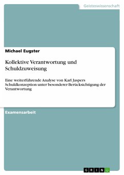 Kollektive Verantwortung und Schuldzuweisung (eBook, PDF) - Eugster, Michael