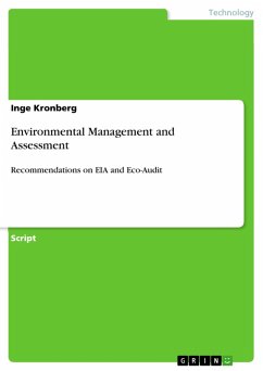 Environmental Management and Assessment (eBook, PDF) - Kronberg, Inge