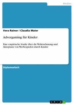 Advergaming für Kinder (eBook, PDF) - Rainer, Vera; Maier, Claudia