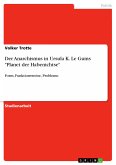 Der Anarchismus in Ursula K. Le Guins "Planet der Habenichtse" (eBook, PDF)