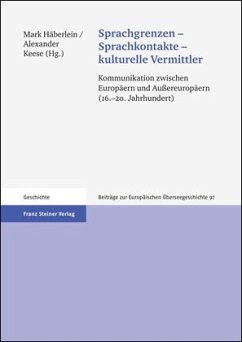 Sprachgrenzen - Sprachkontakte - kulturelle Vermittler (eBook, PDF)