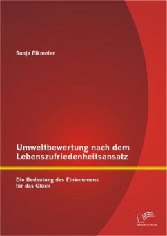 Umweltbewertung nach dem Lebenszufriedenheitsansatz: Die Bedeutung des Einkommens für das Glück - Eikmeier, Sonja