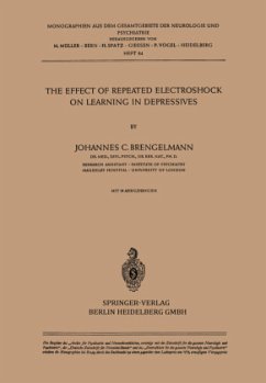 The Effect of Repeated Electroshock on Learning in Depressives - Brengelmann, J. C.