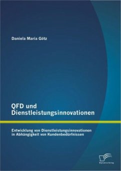 QFD und Dienstleistungsinnovationen: Entwicklung von Dienstleistungsinnovationen in Abhängigkeit von Kundenbedürfnissen - Götz, Daniela Maria