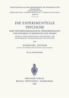 Die Experimentelle Psychose - Leuner, H.